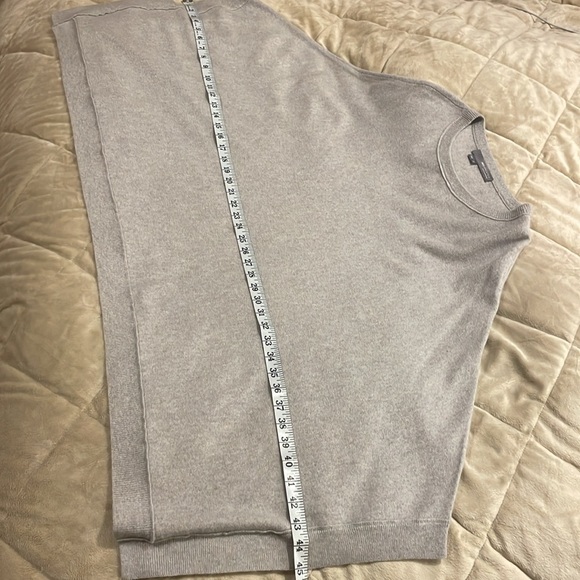 360 Cashmere gray poncho style sweater size xs - Picture 8 of 10